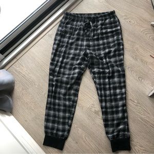 2/$20 Plaid Jogger Pajama Pants